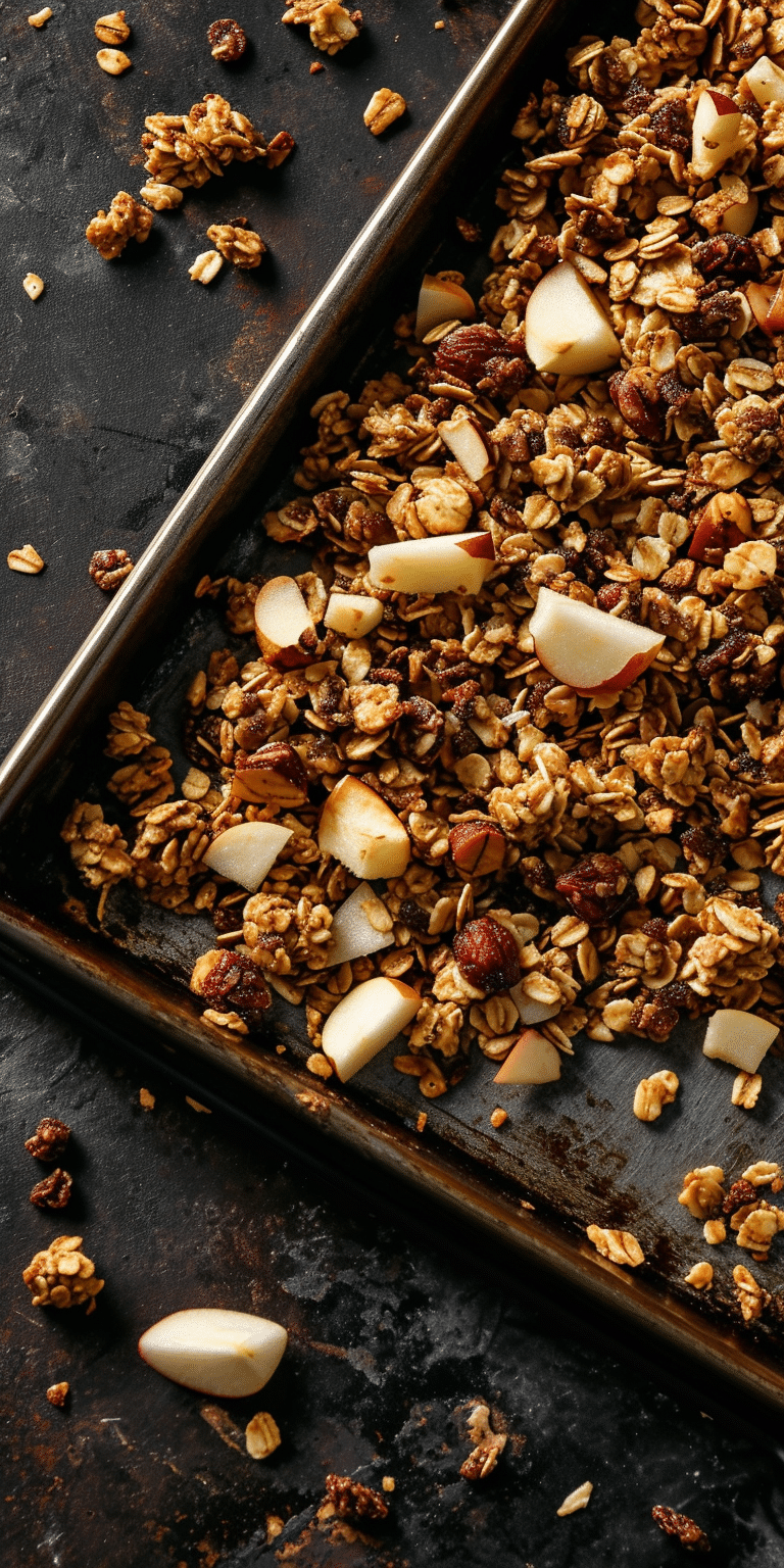 Homemade Apple Cinnamon Granola [60 Minutes] Chasety(01)