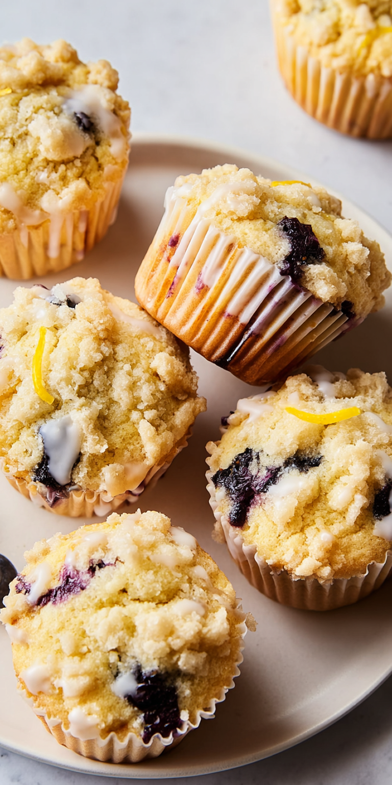 Lemon Blueberry Muffins