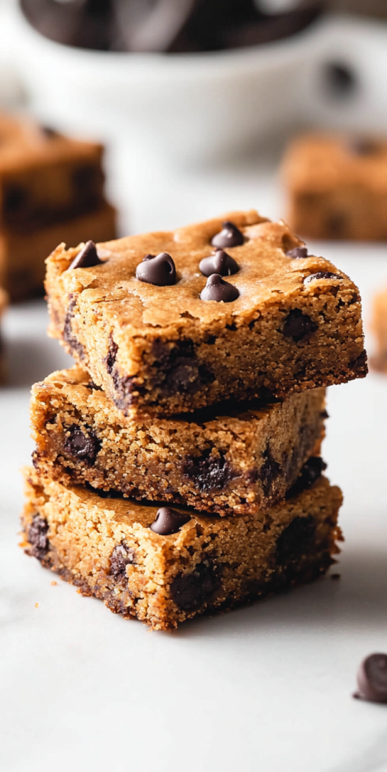 Chocolate Chip Pumpkin Blondies [30 Minutes]