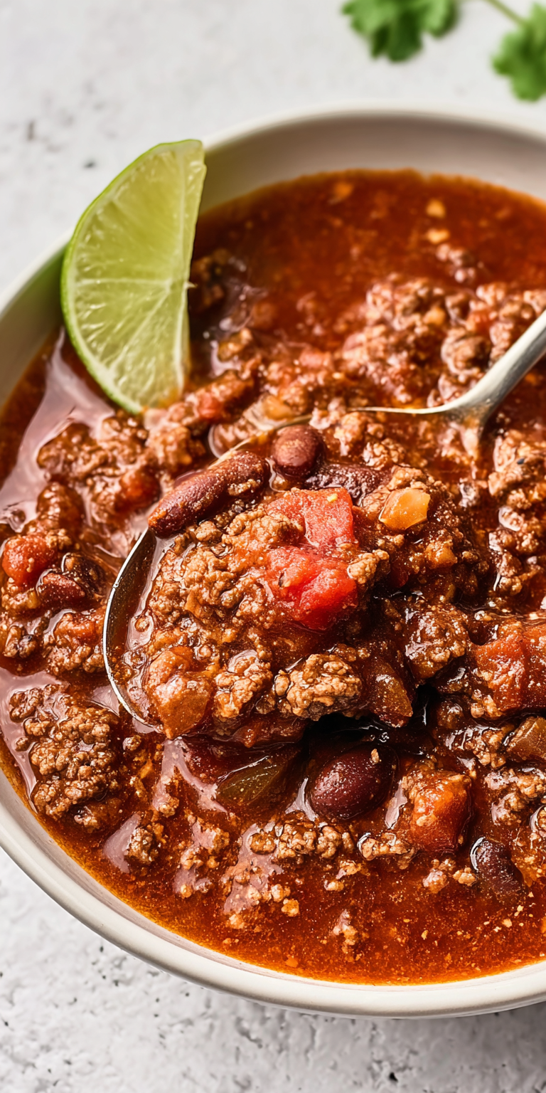 Classic Beef & Bean Chili