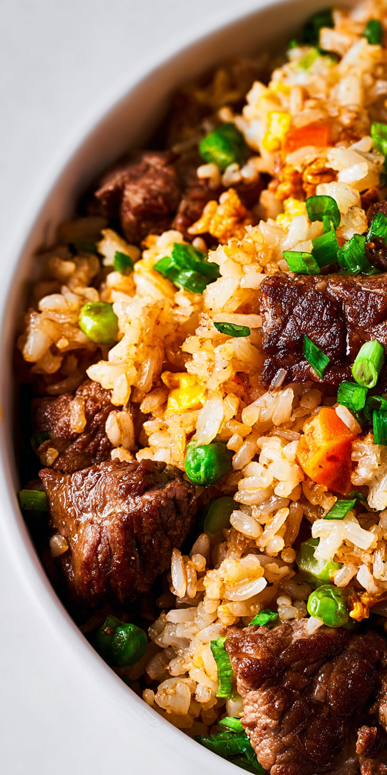 One-Pan Steak Fried Rice